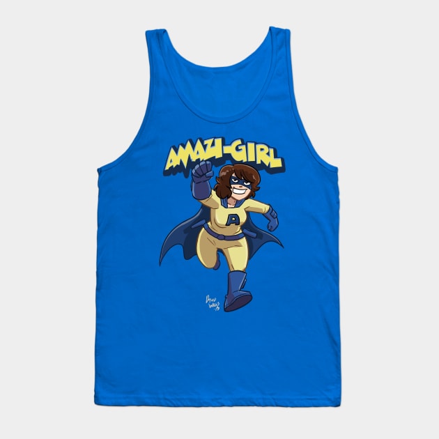 Amazi-Girl! Tank Top by damnyouwillis